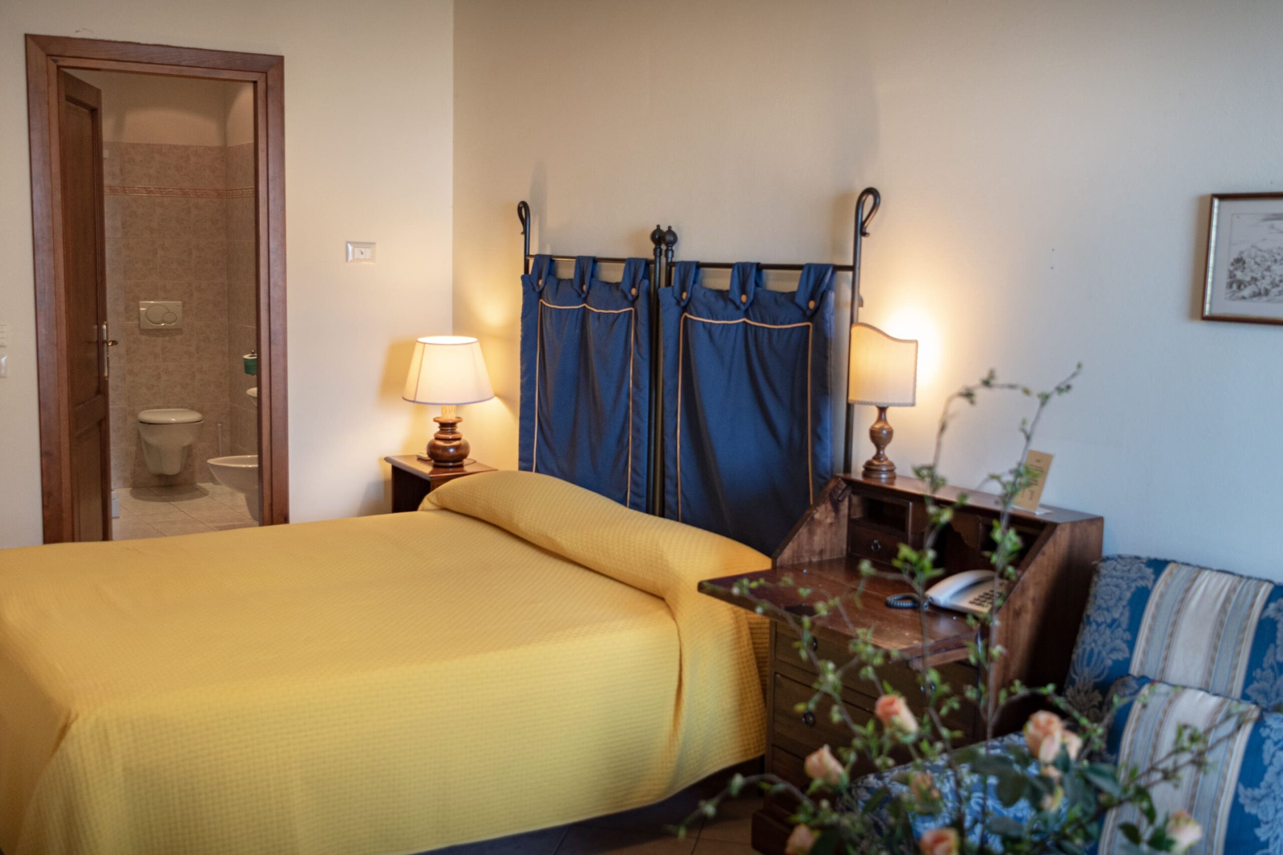 Camera doppia standard | Hotel Umbra tre stelle nel centro storico di Assisi